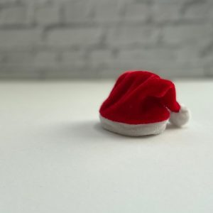 Weihnachtsmann Mütze in rot und weiß